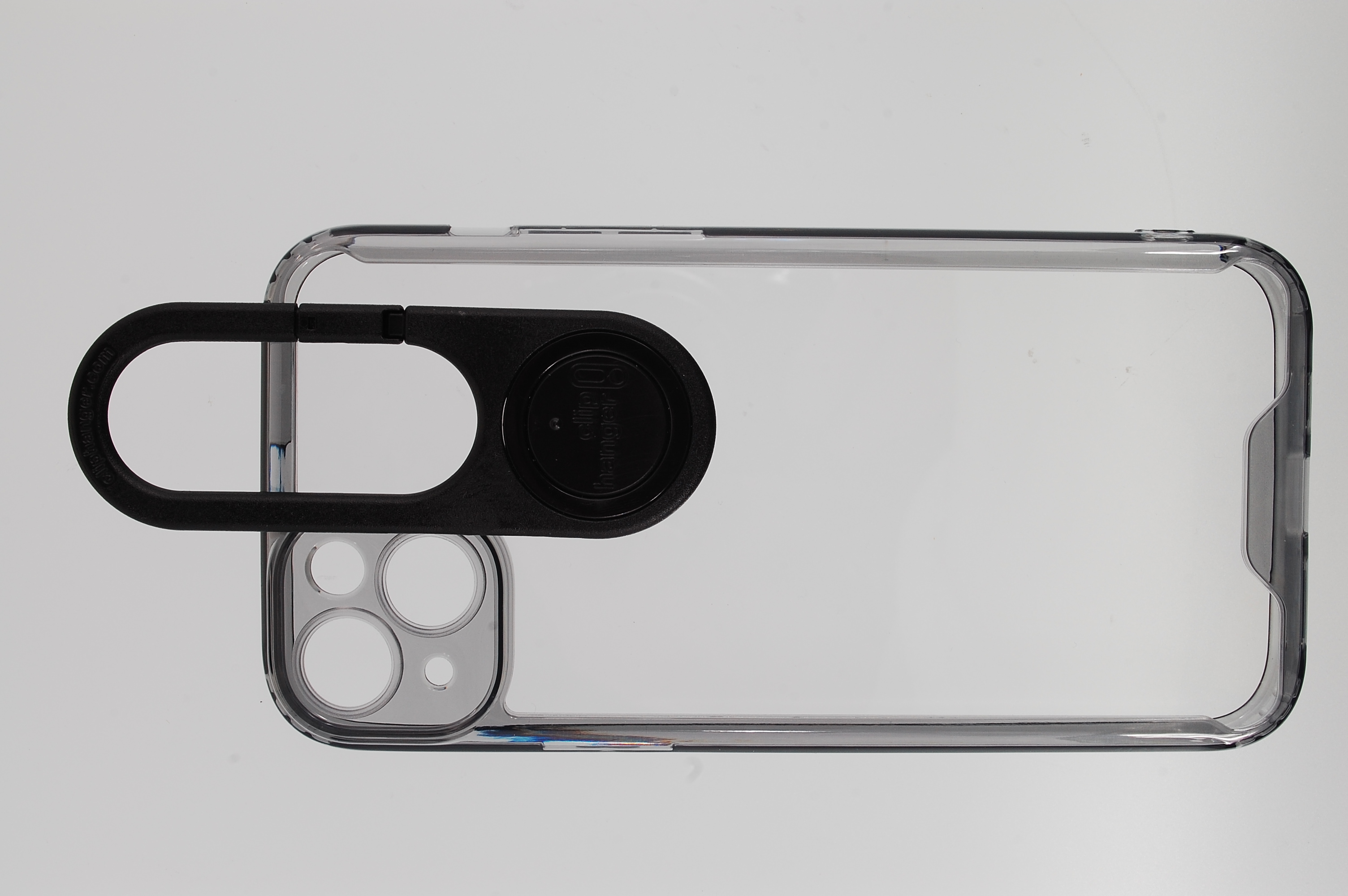 Pro Case - Apple iPhone 15 Plus Clear with Air cushion corners and smoke edges